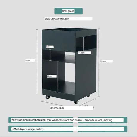 ABOUT WHITE Candelaria Minimalist Storage Coffee Table from ABOUT WHITE