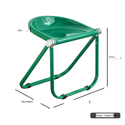 NIYE Montgomery Sleek Transparent Folding Stool from NIYE