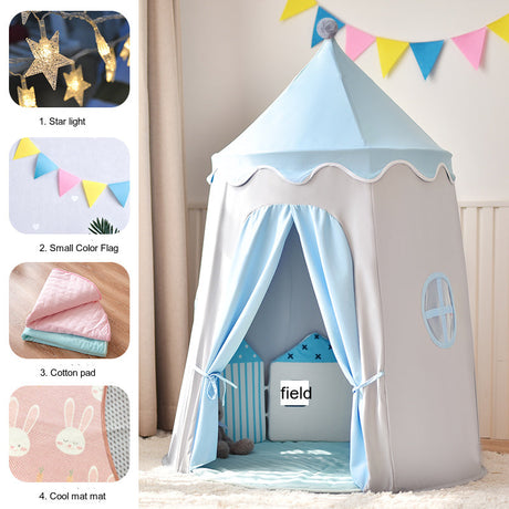 LITTLE DOVE Amaya Whimsical Indoor Castle Tent from LITTLE DOVE
