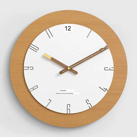 MANDELA Elysia Sleek Minimalist Luxury Wall Clock from MANDELA