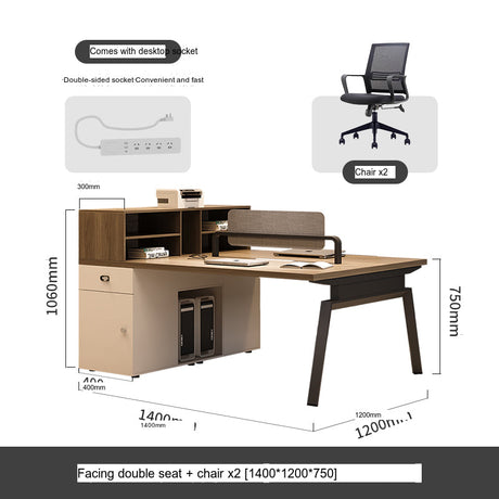 MUTINI LUCAS Sleek Modern Office Desk Set from MUTINI