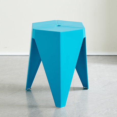 CHENGXIN HOME Isolde Stackable Nordic Round Stool - Modern Dining Bench from CHENGXIN HOME