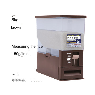 BOER Akihiko Moisture-Proof Insect-Resistant Rice Storage Cylinder from BOER