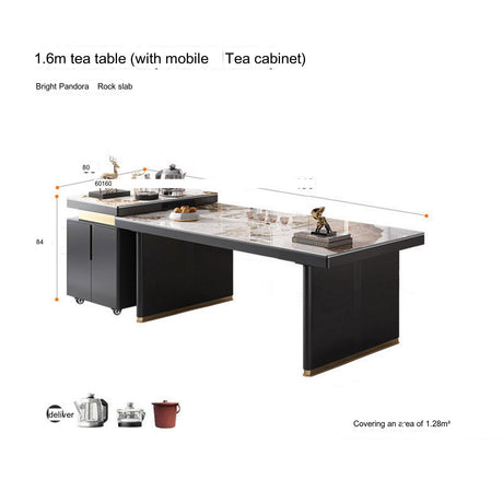 QUANMU Santiago Elegant Modern Tea Table Set from QUANMU