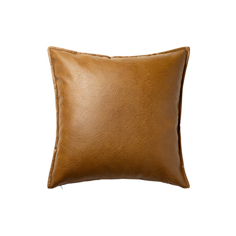 VANT Marisol Luxurious Imitation Leather Lumbar Pillow from VANT