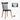 NIYE Aveline Minimalist Chic Dining Chair from NIYE