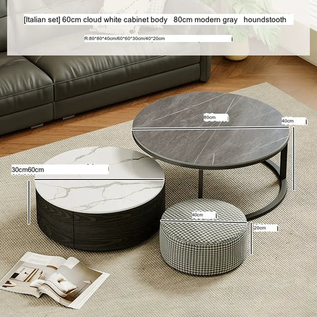 XIMIKA Elysia Elegant Minimalist Coffee Table from XIMIKA
