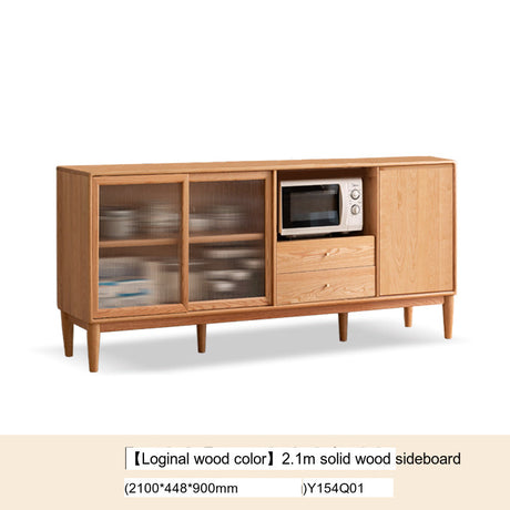 GENJI Akihiro Elegant Solid Wood High Cabinet from GENJI