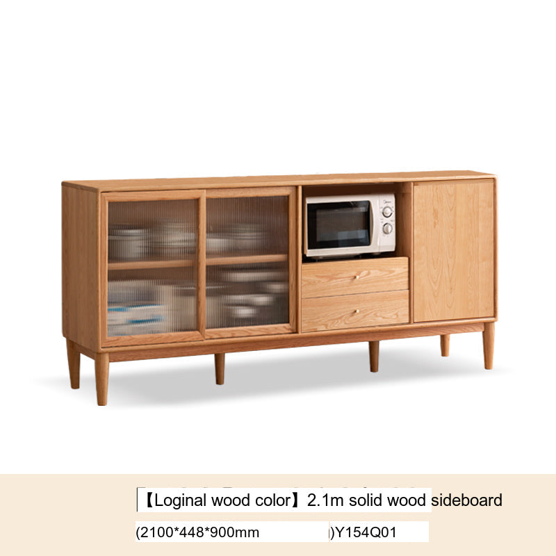 GENJI Akihiro Elegant Solid Wood High Cabinet from GENJI