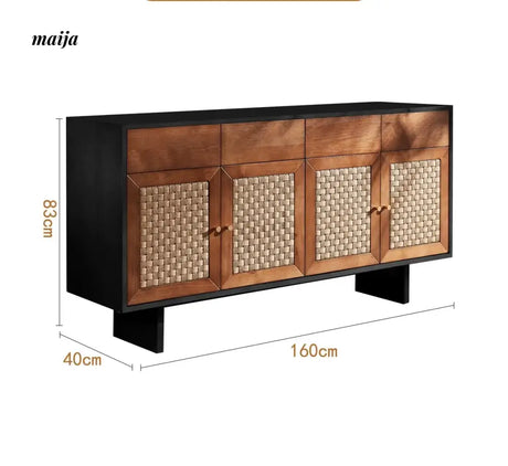 RATTAN CRAFTSMAN Solid Wood Foodside Cabinet from RATTAN CRAFTSMAN