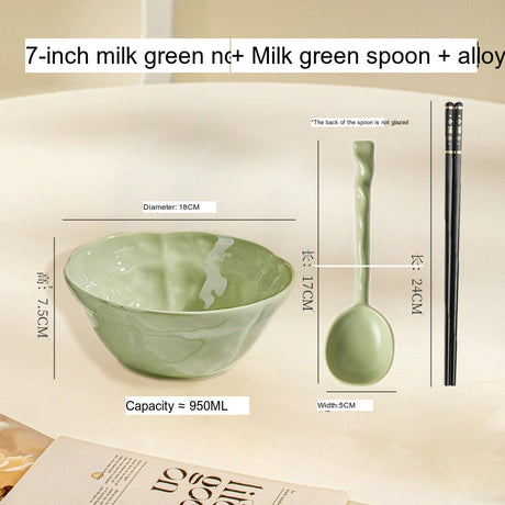 MOSE Creamy Ceramic Ramen Bowl from MOSE