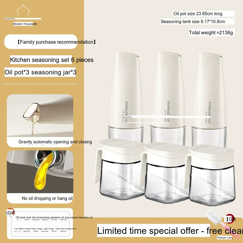 MH Isadora Effortless Pouring Automatic Oil Tank Set from MH