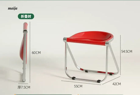 PUMPKIN BOX Foldable Acrylic Makeup Stool from PUMPKIN BOX