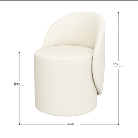 FANMINGDI Elowen Sleek Modern Makeup Stool from FANMINGDI