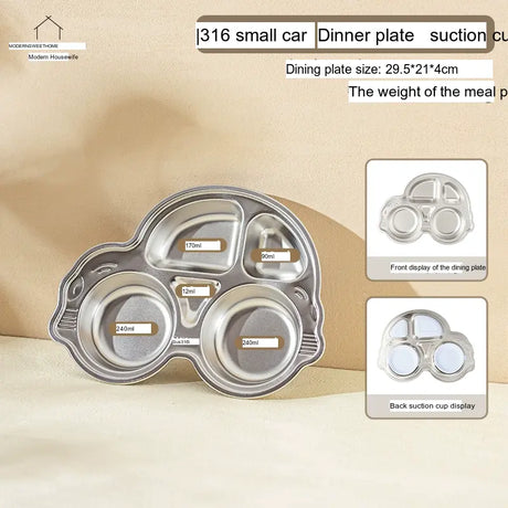 MH Isabella Eco-Friendly Durable Childrens Dinner Plate from MH