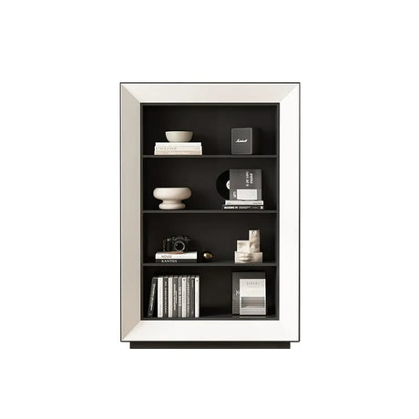 LINYUE Isla French Cream Style Fireplace Bookshelf from LINYUE