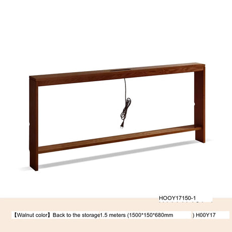 GENJI Kiyoshi Elegant Solid Wood Multi-Functional Wall Shelf from GENJI