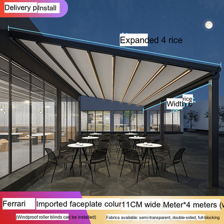 ZIYE Aiko Versatile Thermal Insulation Aluminum Gazebo from ZIYE