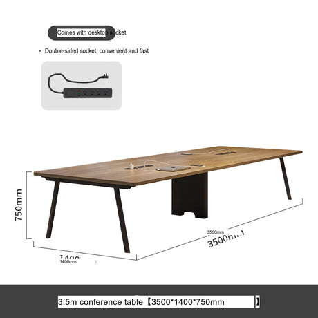 MUTINI Santiago Sleek Modern Conference Table Set from MUTINI