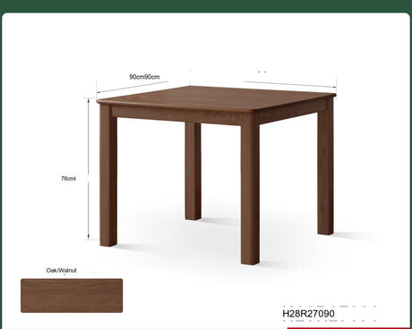 GENJI Hiroshi Elegant Solid Wood Dining Table from GENJI