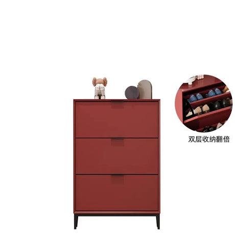 LINYUE Thea Light Luxury Ultra-Thin Shoe Cabinet from LINYUE