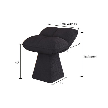FANMINGDI Elowen Cream Chic Stylish Makeup Stool from FANMINGDI