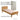 BAIYA SHUNAN Keisuke Minimalist Natural Wood Crib from BAIYA SHUNAN
