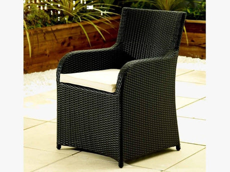 DIME GARDEN Callista Elegant Patio Umbrella Dining Set from DIME GARDEN
