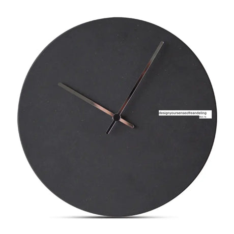 MANDELA Marlowe Modern Minimalist Family Hanging Clock from MANDELA