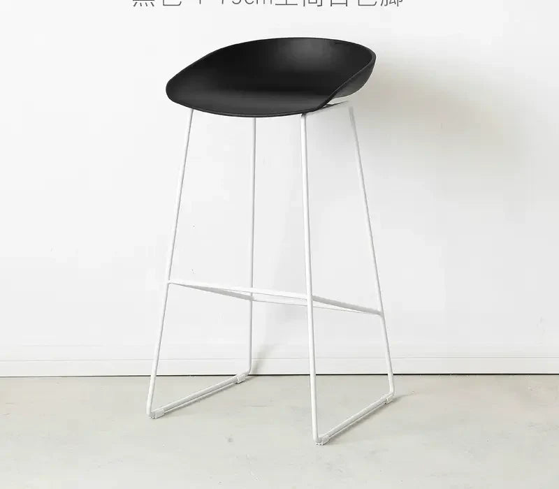 LAIMO Beatrix Sleek Modern Tall Bar Stool from LAIMO