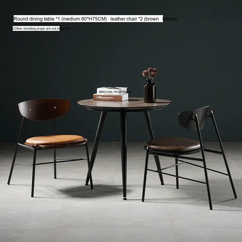 ABOUT WHITE Elowen Minimalist Cement Table Set from ABOUT WHITE