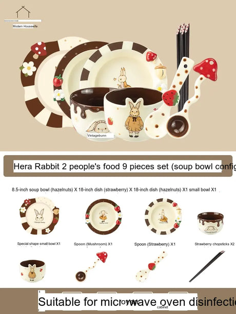 MH ZaraBelle Elegant Ceramic Bowl Set from MH