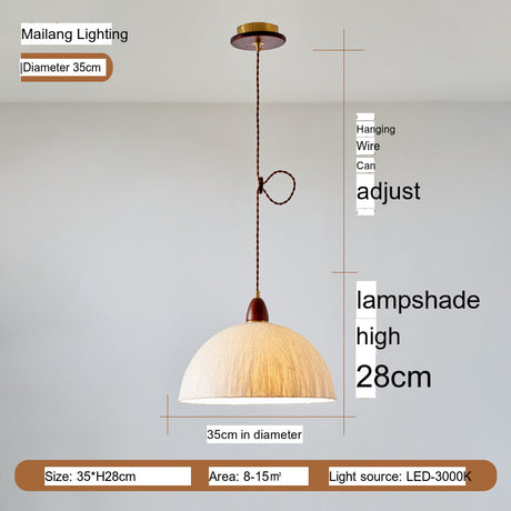 MAILANG Hiroshi Vintage Rustic Ceiling Lamp from MAILANG