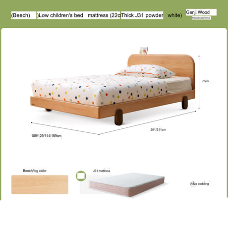 GENJI Akira Sleek Scandinavian Minimalist Crib from GENJI