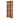 BAIYA SHUNAN Elowen Rustic Natural Wood Bookcase Furniture from BAIYA SHUNAN