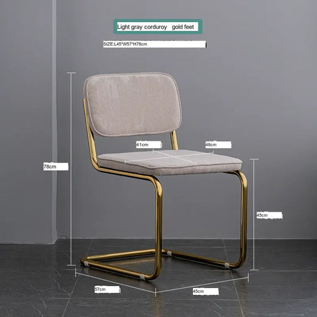 ABOUT WHITE Penelope Vintage Elegant Iron Dining Chair from ABOUT WHITE