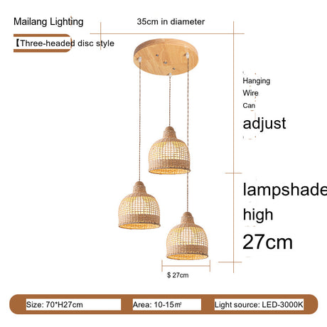 MAILANG Haruki Elegant Retro Light Strip - Ceiling Lamp from MAILANG
