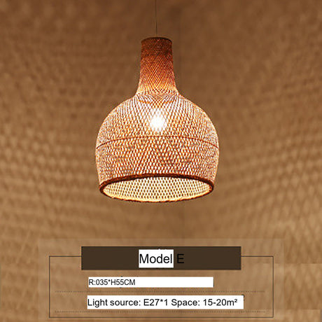 BOJI Isadora Elegant Woven Ceiling Lamp - Chinese Style from BOJI
