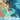 DUJIA Isadora Colorful Inflatable Nail Sequins Swimming Ring from DUJIA