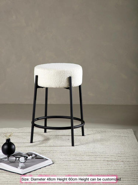 GENJI Elysian Luxe Nordic Metal Bar Chair from GENJI