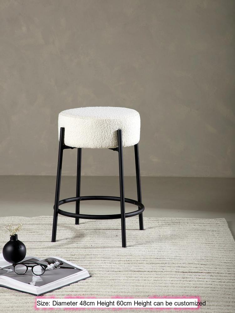 GENJI Elysian Luxe Nordic Metal Bar Chair from GENJI