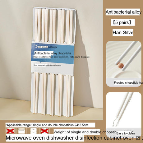 MOSE Antibacterial Metal Chopsticks Set from MOSE
