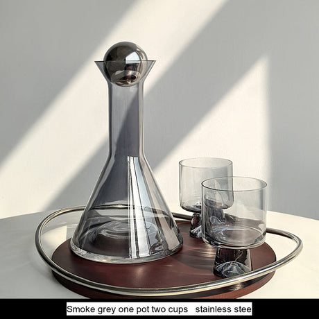 LIVETAI Seraphina Elegant Glass Decanter Set from LIVETAI