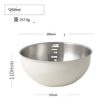 SUCO Akihiko Elegant Stainless Steel Salad Bowl from SUCO