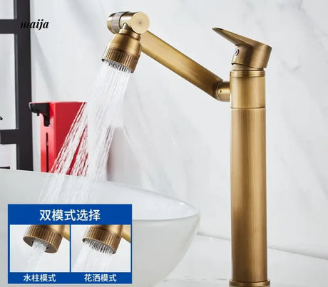 Retro Rotating Copper Washbasin from Kaiyashi
