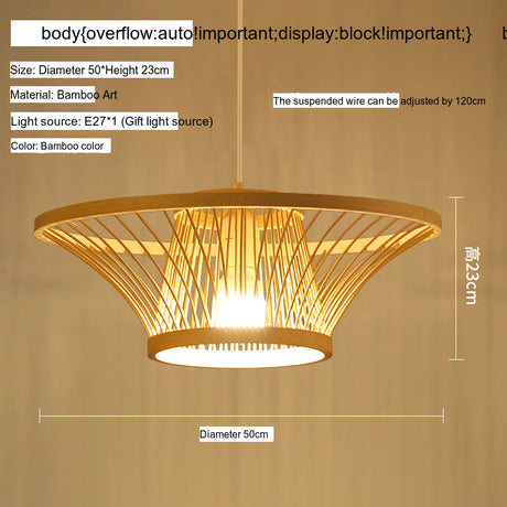 BOJI Hoshiko Elegant Bamboo Light Living Room Lamp from BOJI