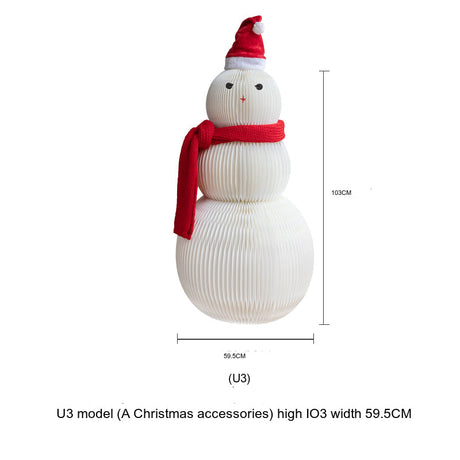 SHIBA Isolde Festive Nordic Outdoor Snowman Decoration from SHIBA