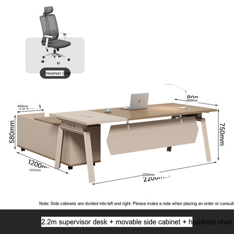MUTINI Leander Sleek Modern Office Desk Set from MUTINI