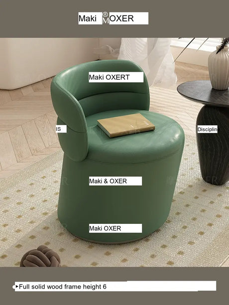 MOXER Marisol Sleek High-Quality Makeup Stool from MOXER