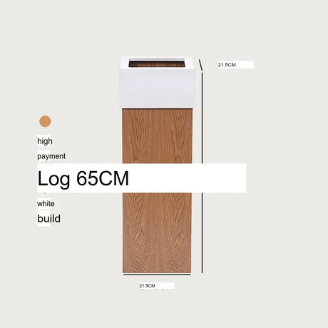 FIRST CLASS CARPENTER Elowen Minimalist Nordic Wooden Trash Can from FIRST CLASS CARPENTER